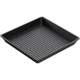 Blacha nieprzywierająca, ryflowana, 260x260 mm