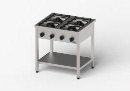 Kuchnia gazowa, Gredil, skręcana, 800x700x850 mm, P 21 kW, G30/37 mbar