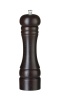 Młynek do pieprzu drewniany, ciemne drewno, ⌀57x(H)215mm