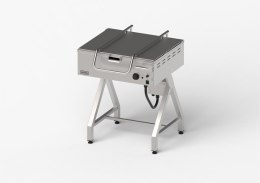 Patelnia elektryczna uchylna na stelażu, Gredil, 700x786x912 mm, P 6.3 kW, U 400 V