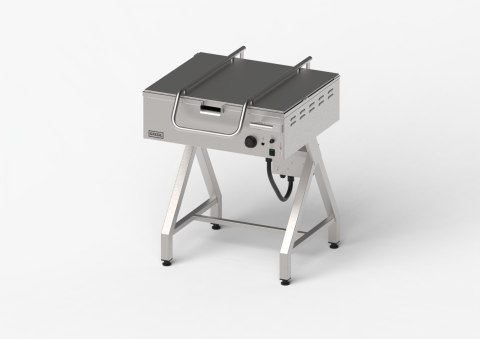 Patelnia elektryczna uchylna na stelażu, Gredil, 700x786x912 mm, P 6.3 kW, U 400 V