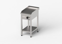 Płyta grillowa elektryczna, ryflowana, Gredil, 400x700x850 mm, P 4.0 kW, U 400 V