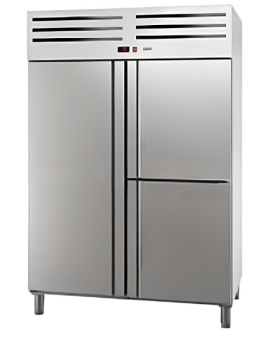 Szafa mroźnicza 3-drzwiowa 1400 l GN 2/1 Asber