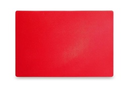 Deska do krojenia HACCP 450x300x13 mm czerwona do surowego mięsa