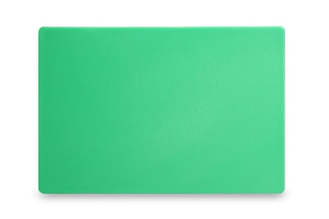 Deska do krojenia HACCP 450x300x13 mm zielona do warzyw