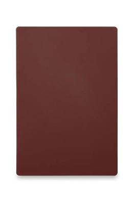 Deska do krojenia HACCP 600x400x18 mm brązowa do wędlin