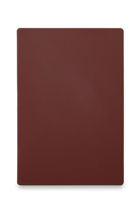 Deska do krojenia HACCP 600x400x18 mm brązowa do wędlin
