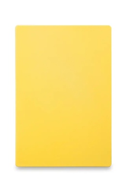 Deska do krojenia HACCP 600x400x18 mm żółta do surowego drobiu