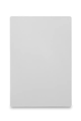 Deska do krojenia HACCP 600x400x18mm biała do nabiału