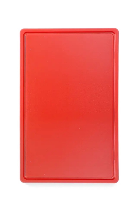 Deska do krojenia HACCP - GN 1/1 czerwona 530x325x15 mm