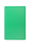 Deska do krojenia HACCP - GN 1/1 zielona do warzyw 530x325x15 mm