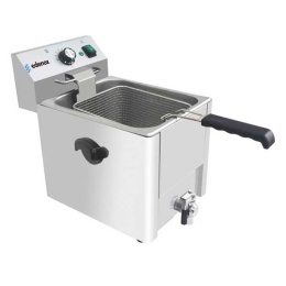 Frytownica nablatowa z kranem 8l Edenox