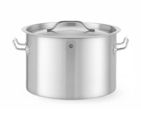 Garnek średni - z pokrywką 32L, ⌀400x(H)260mm