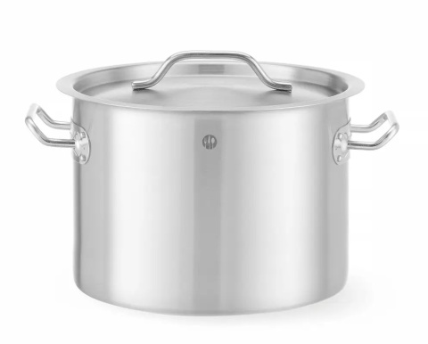 Garnek średni - z pokrywką 9L, ⌀250x(H)180mm