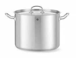 Garnek wysoki z pokrywką 13,5L, ⌀280x(H)220mm
