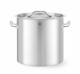 Garnek wysoki - z pokrywką 50L, ⌀400x(H)400mm
