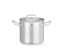 Garnek wysoki z pokrywką, dno "Sandwich" 3L, ⌀160x(H)150mm