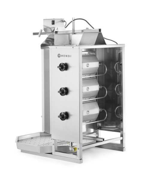 Kebab gazowy, HENDI, Profi Line, 9,75kW, 470x550x(H)960mm