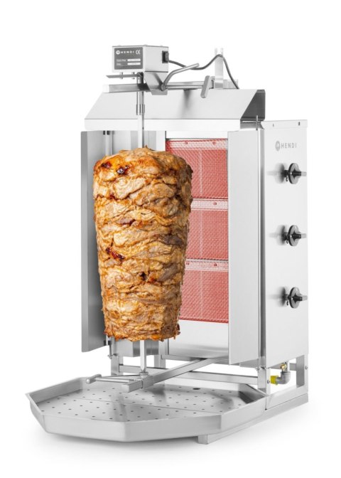 Kebab gazowy, HENDI, Profi Line, 9,75kW, 470x550x(H)960mm