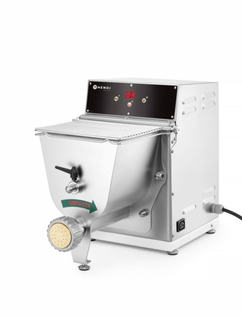 Maszyna do produkcji świeżego makaronu 8 kg/h, dzieża 2 kg (bez sita) 230V/370W, 300x550x(H)540mm