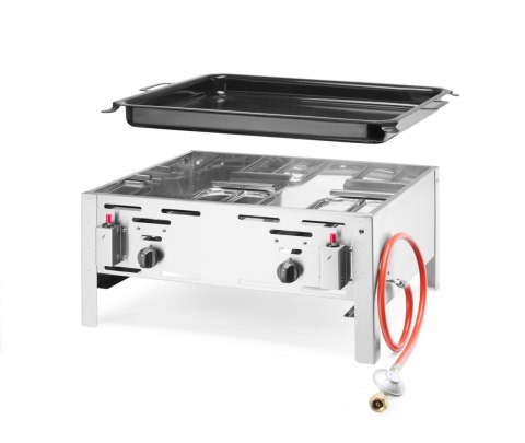 Patelnia gazowa Bake-Master Maxi, 11,6kW, 650x540x(H)300mm