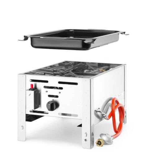 Patelnia gazowa Bake-Master Mini, 5,8kW, 340x540x(H)300mm