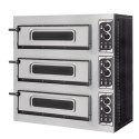 Piec do pizzy 3-stopniowy Basic 3/50 Prismafood, 400V 915x690x(H)900mm