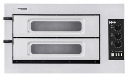 Piec do pizzy Basic 2/50 Vetro, Prismafood, 2 komory, 400V 915x621x(H)527mm