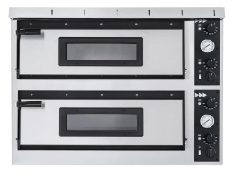 Piec do pizzy Plus XL, Prismafood, 2 komory, 400V 1000x844x(H)745mm