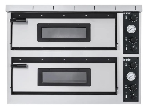Piec do pizzy Plus XL, Prismafood, 2 komory, 400V 1000x844x(H)745mm