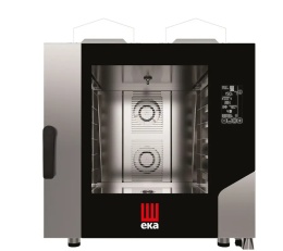 Piec konwekcyjno - parowy 6 x 600 x 400 gazowy, z bezpośrednim natryskiem, sterowany elektronicznie