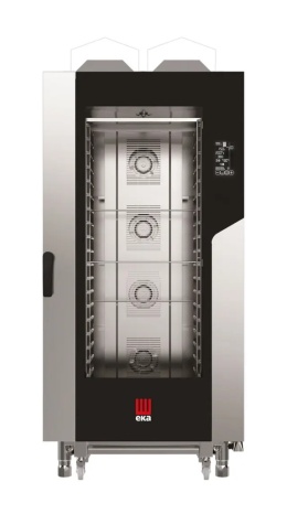 Piec konwekcyjno - parowy 20 x GN 1/1 gazowy z bezpośrednim natryskiem, sterowany elektronicznie