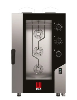 Piec konwekcyjno-parowy Millennial Smart Gastro, 11× GN 1/1 – sterowany elektromechanicznie, gazowy