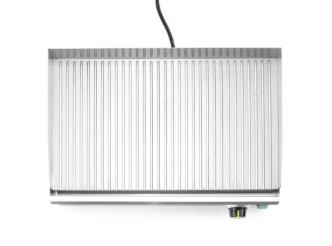 Płyta grillowa ryflowana Hendi Kitchen Line 697x474x(H)241mm