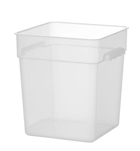 Pojemnik na żywność z podziałką 17.2L 290x290x(H)320mm