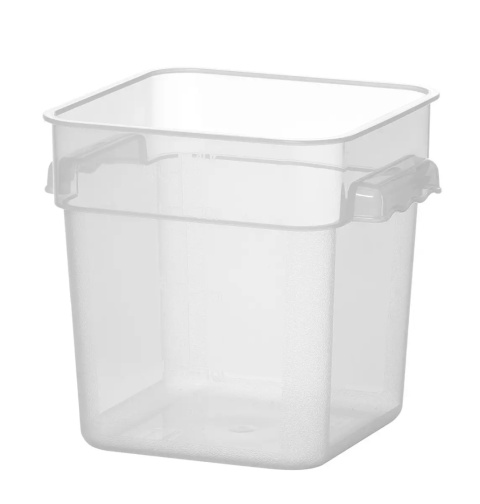 Pojemnik na żywność z podziałką 3.8L 190x190x(H)180mm