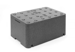 Pojemnik termoizolacyjny z piocelanu, 600x400x296 mm, 47L