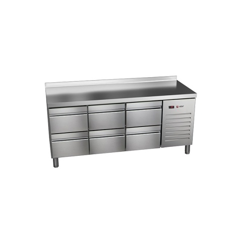 Stół chłodniczy z szufladami 1792x700x850 mm