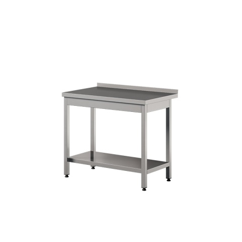 Stół roboczy z rantem i półką 1500x600x850 mm