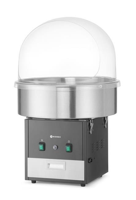 Urządzenie do waty cukrowej, HENDI, czarny, 220-240V 520x520x(H)503mm