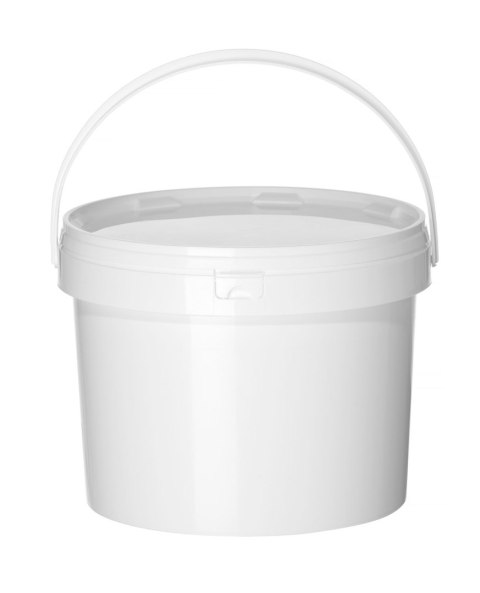 Wiadro, HENDI, 11,5L, biały, ⌀300x(H)230mm