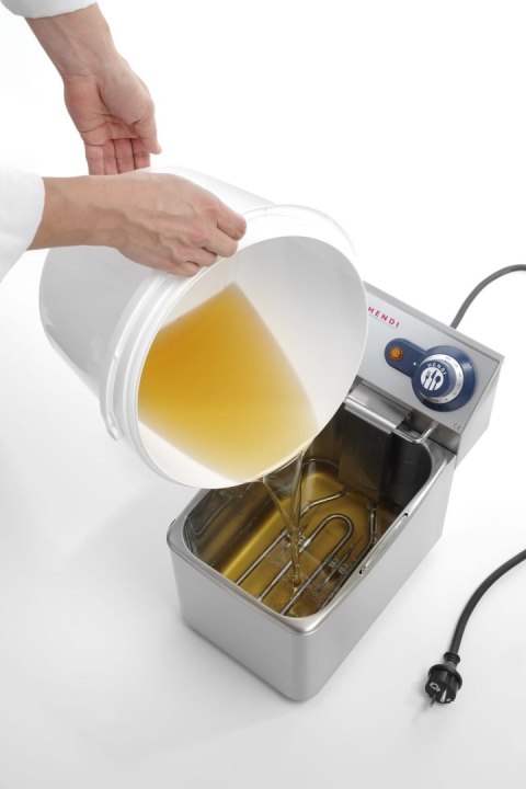 Wiadro, HENDI, 11,5L, biały, ⌀300x(H)230mm