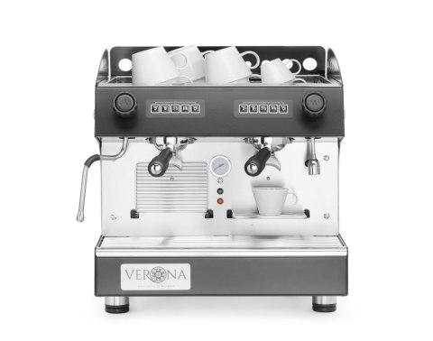 Ekspres do kawy JULIA Compact, 2-grupowy, automatyczny, czarny