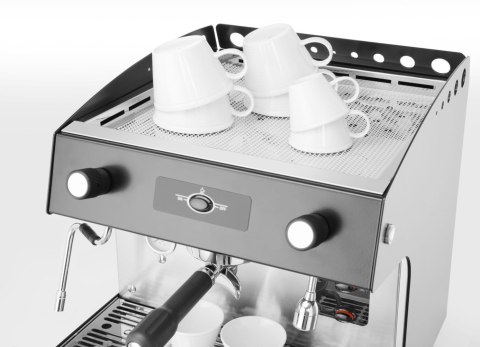 Ekspres do kawy ROMEO easy, 1-grupowy, półautomatyczny, czarny