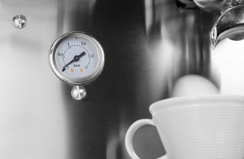 Ekspres do kawy ROMEO easy, 1-grupowy, półautomatyczny, czarny