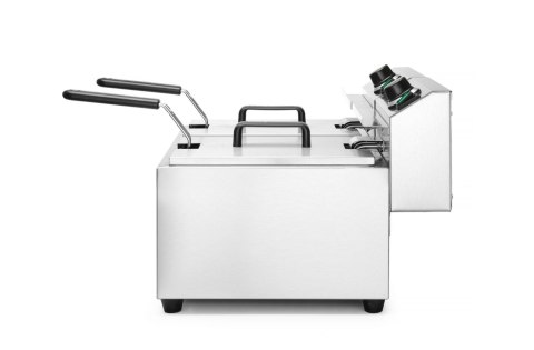 Frytownica MASTERCOOK - 2 x 8 l manualna 230V/7000W, 605x460x(H)369mm