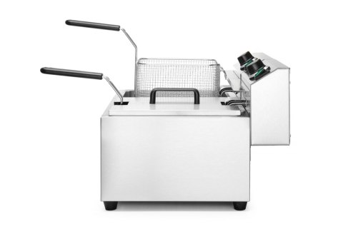 Frytownica MASTERCOOK - 2 x 8 l manualna 230V/7000W, 605x460x(H)369mm