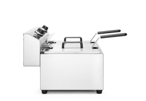 Frytownica MASTERCOOK - 2 x 8 l manualna 230V/7000W, 605x460x(H)369mm