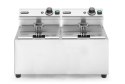 Frytownica MASTERCOOK - 2 x 8 l manualna 230V/7000W, 605x460x(H)369mm