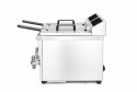 Frytownica indukcyjna z kranem spustowym, 2 × 8 l, 16L 230V/7000W, 577x609x(H)410mm
